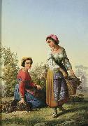 unknow artist Italian Vintage oil painting reproduction